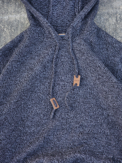 Grey Knitted Lucid Hoodie (M/L)