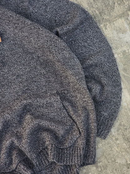 Grey Knitted Lucid Hoodie (M/L)