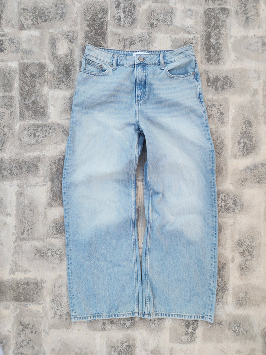 Vintage Light Blue Befree Baggy Jeans (32)