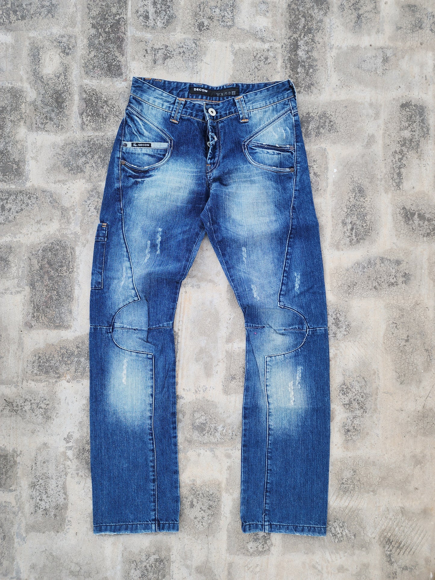 Y2K Decon Flared Jeans (28)