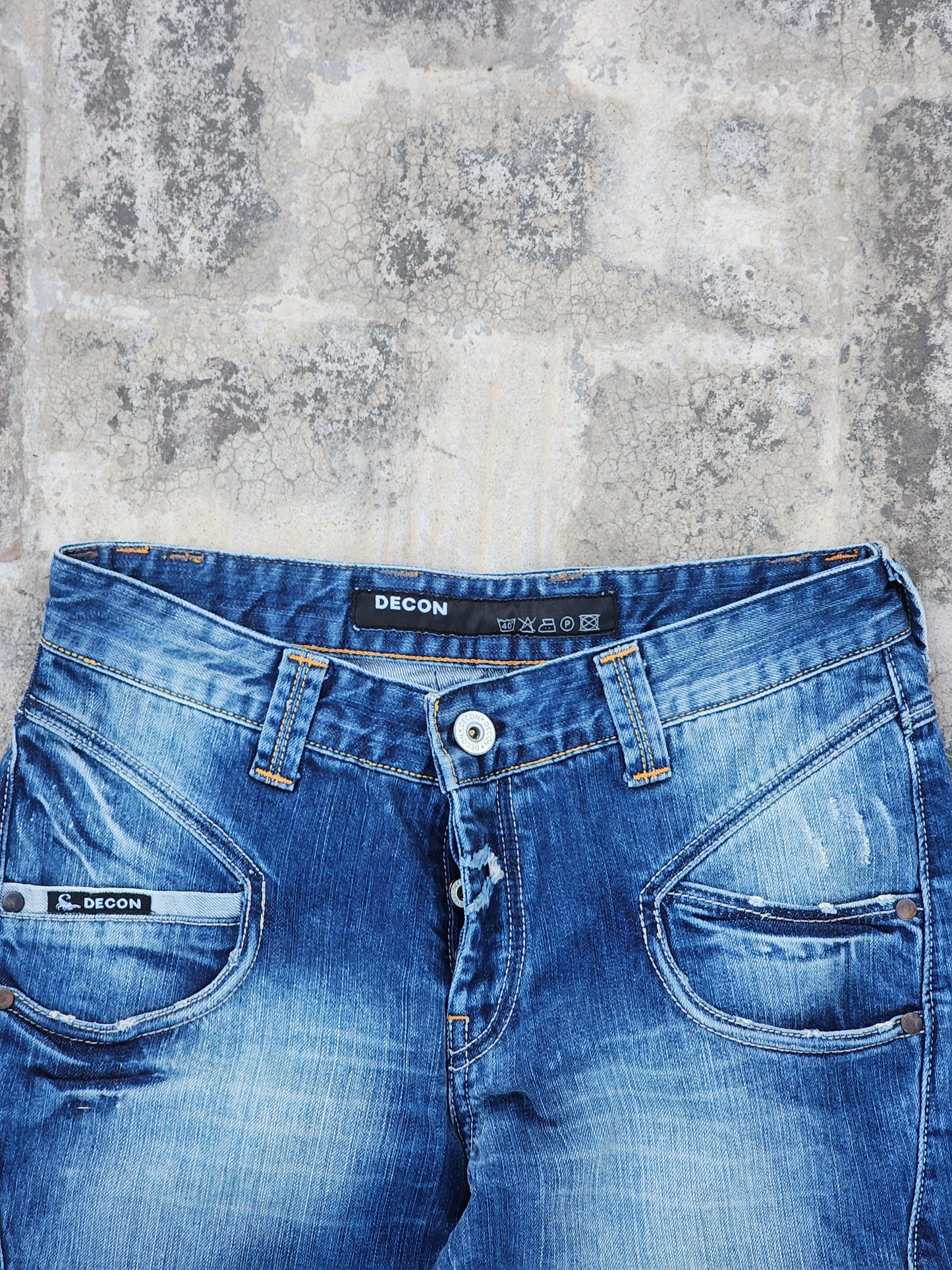 Y2K Decon Flared Jeans (28)
