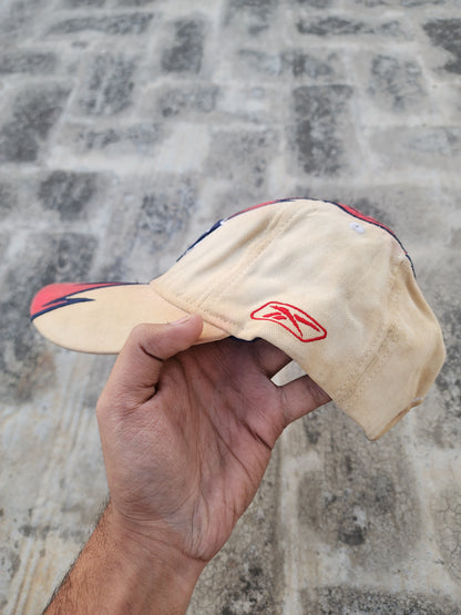 Vintage Rebook Maroon and Beige NFL Patriots Cap