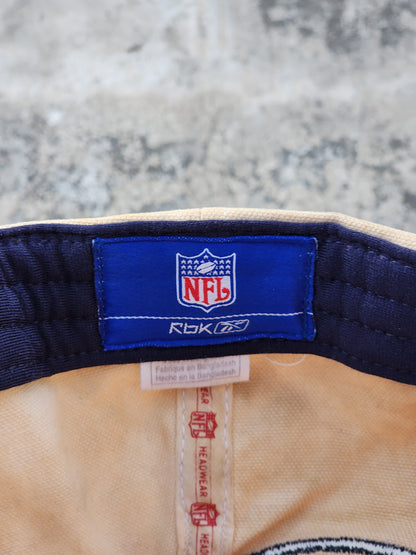 Vintage Rebook Maroon and Beige NFL Patriots Cap