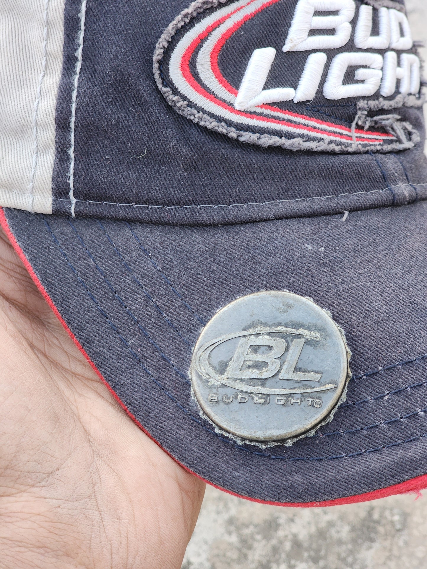 Vintage Bud Light Bottle Opener Cap