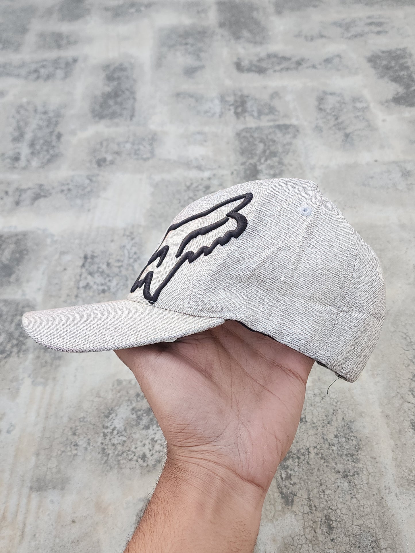 Fox Racing Grey Fitted Cap