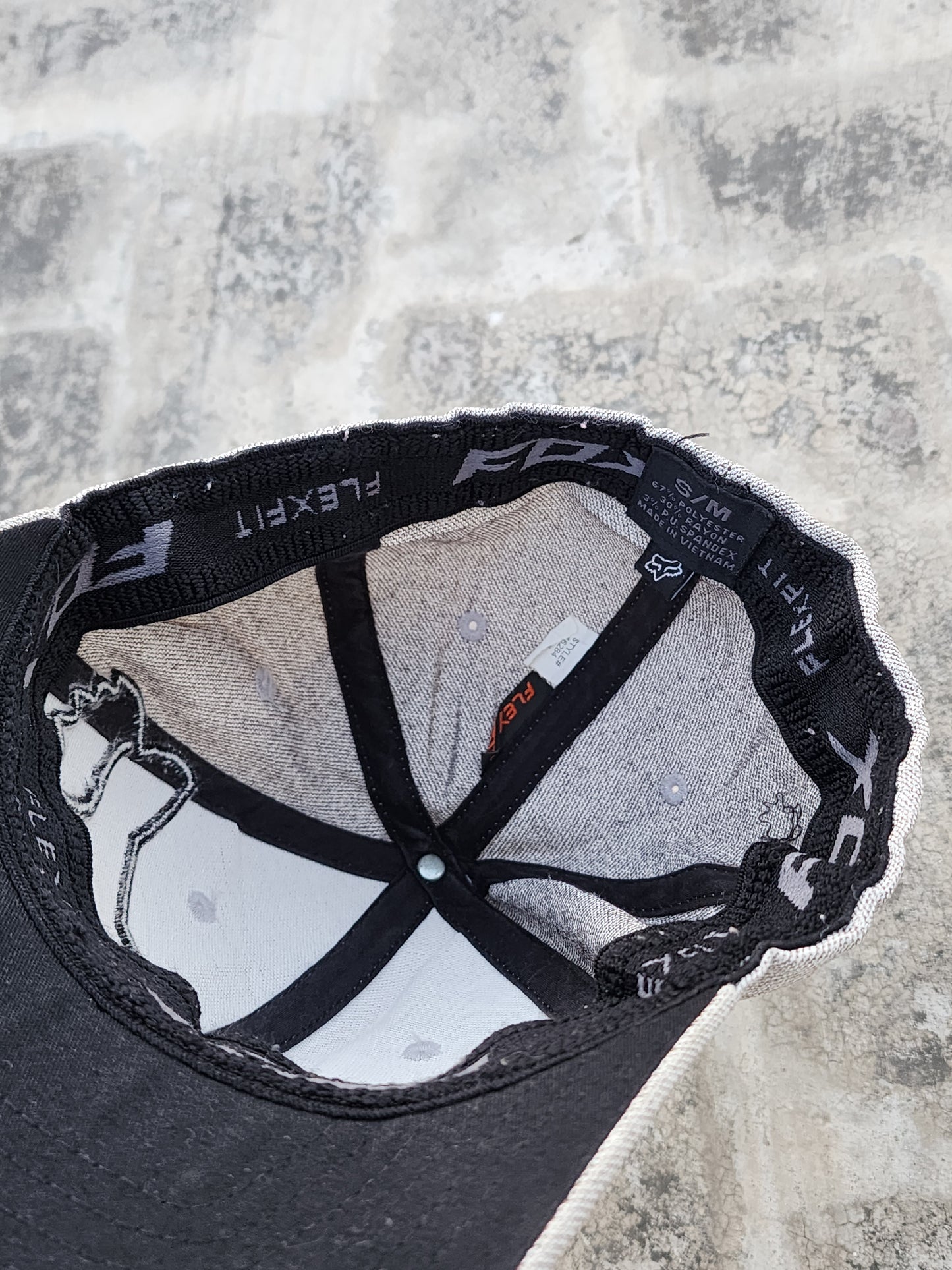 Fox Racing Grey Fitted Cap