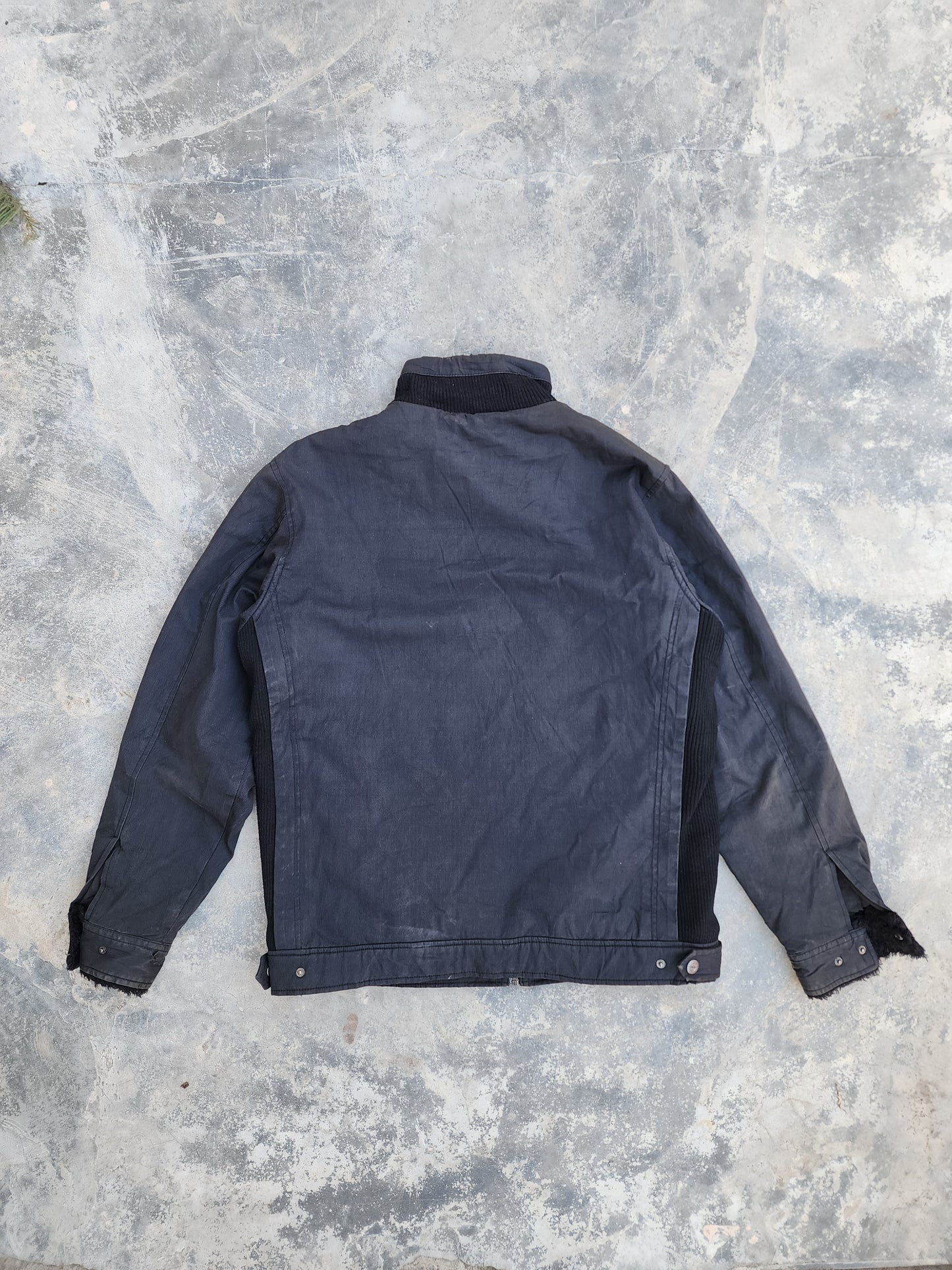 Vintage Prada Black Texturized Double Pocket Jacket (M/L)