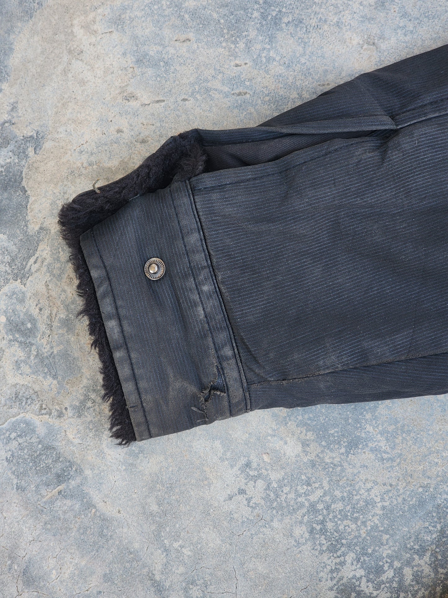 Vintage Prada Black Texturized Double Pocket Jacket (M/L)