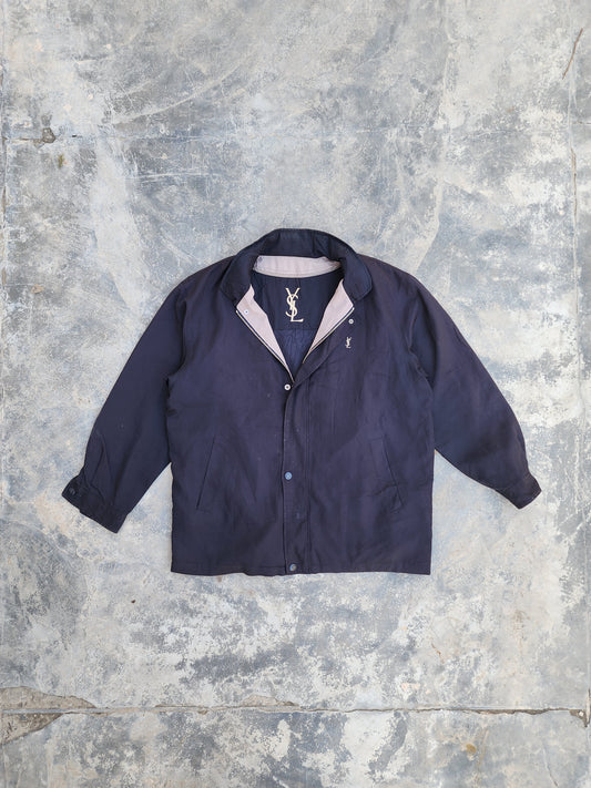 Vintage YSL Blue Jacket (L)