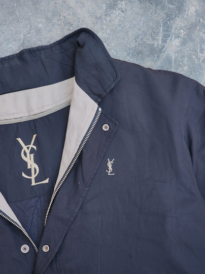 Vintage YSL Blue Jacket (L)