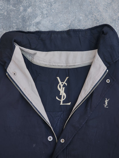 Vintage YSL Blue Jacket (L)