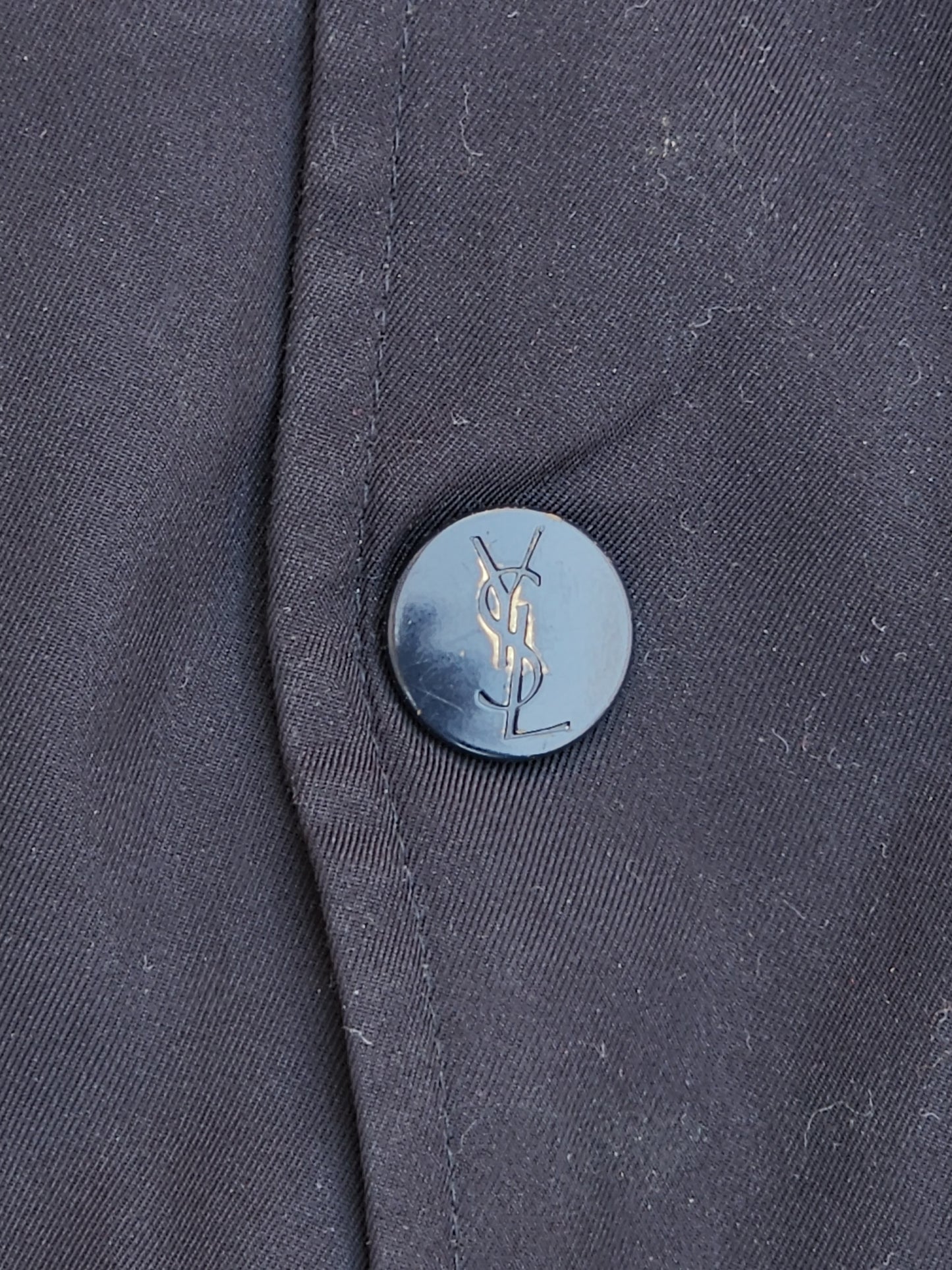 Vintage YSL Blue Jacket (L)