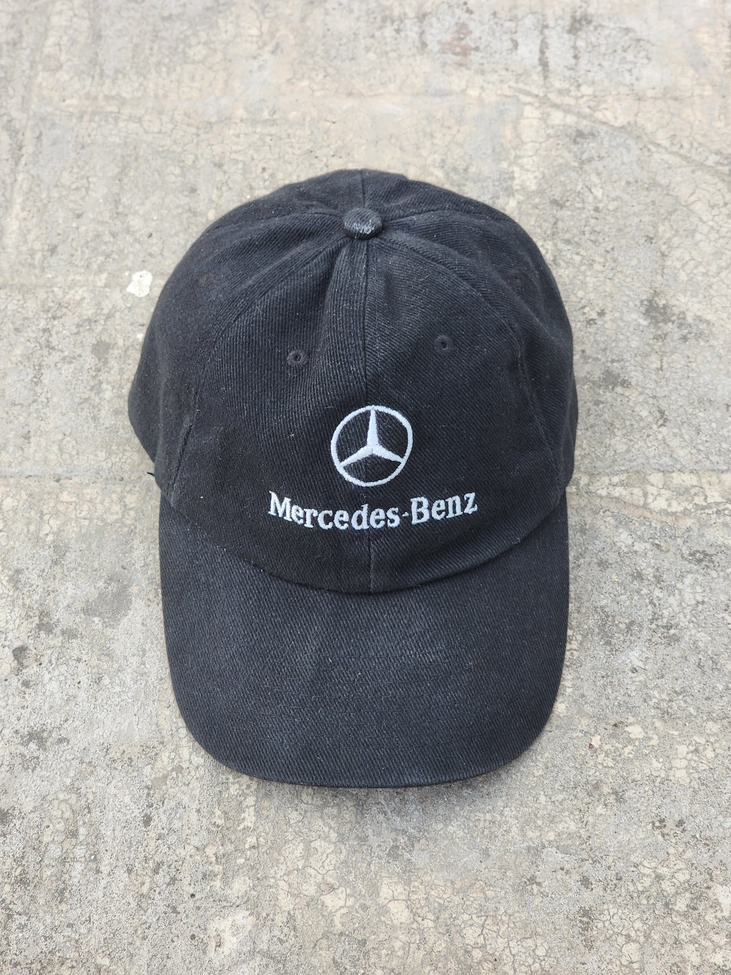 Mercedes Benz Black Cotton Cap