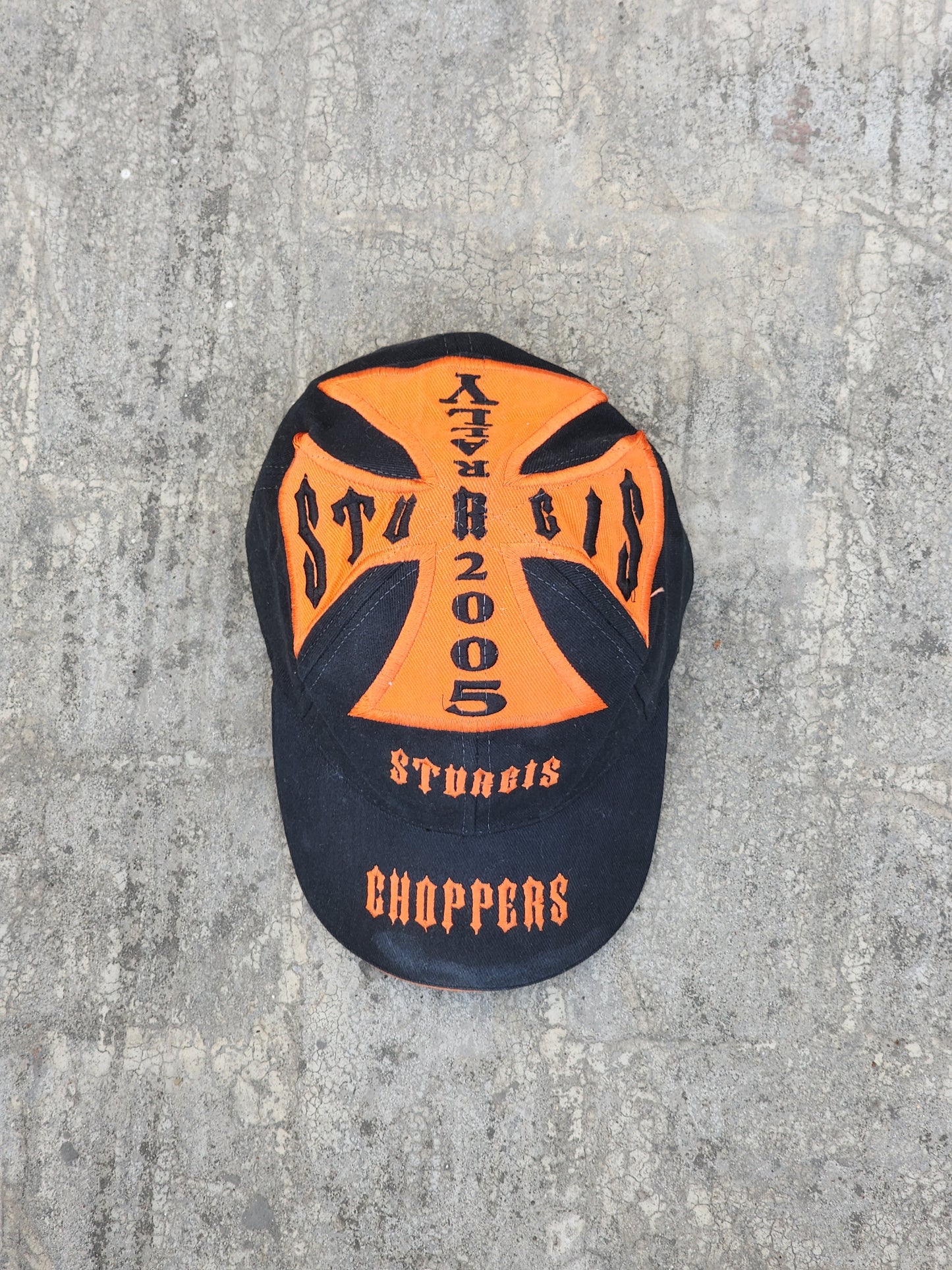 Vintage Sturgis Choppers Rally 2005 Fitted Cap