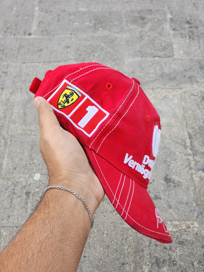 Vintage Ferrari F1 Official Michael Schumacher Signature Cap