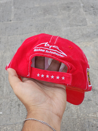 Vintage Ferrari F1 Official Michael Schumacher Signature Cap