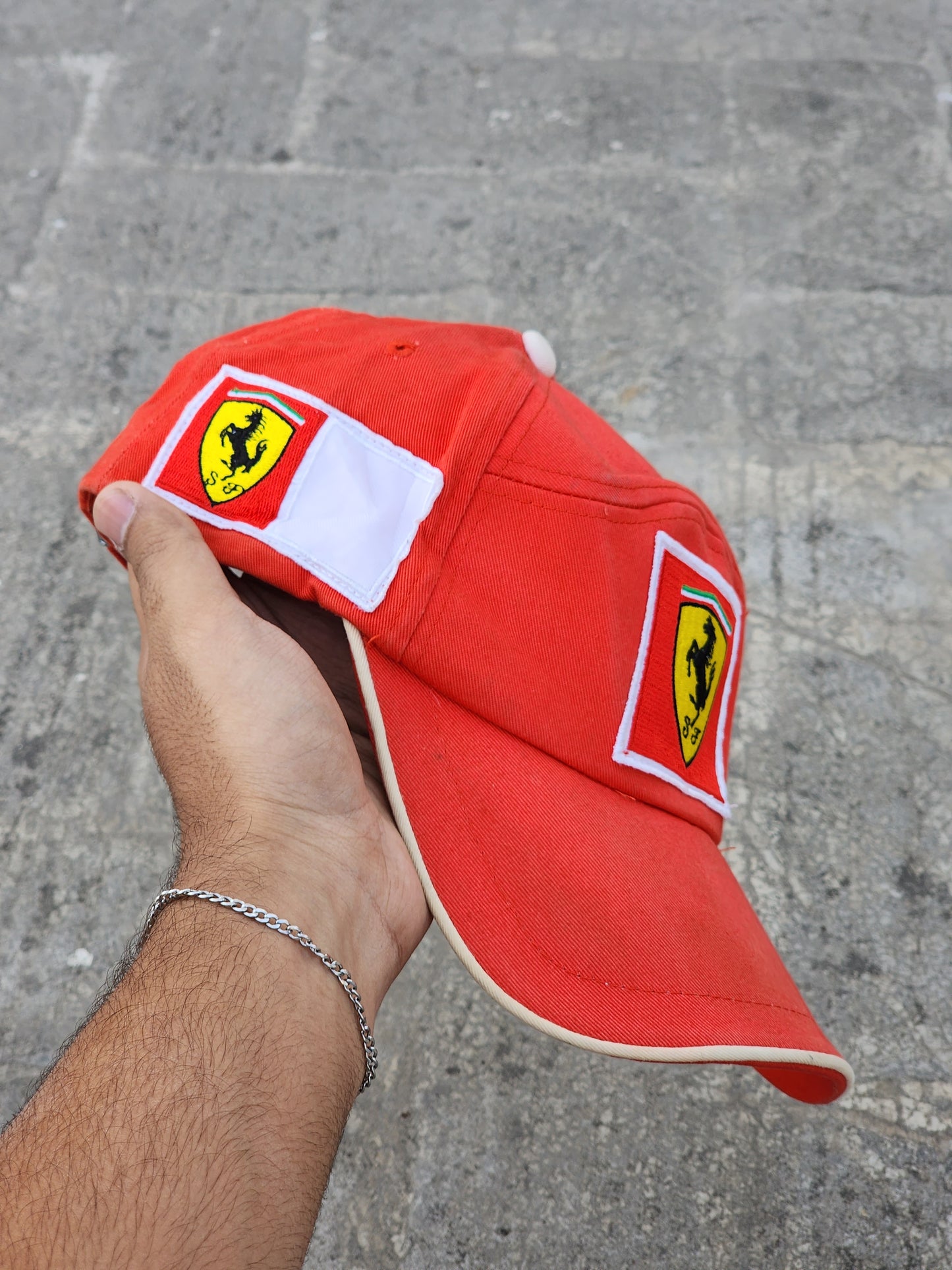 Vintage Official Ferrari X FILA Cap