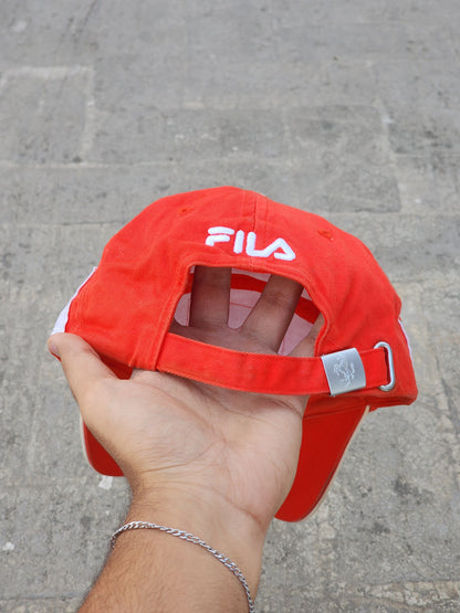 Vintage Official Ferrari X FILA Cap