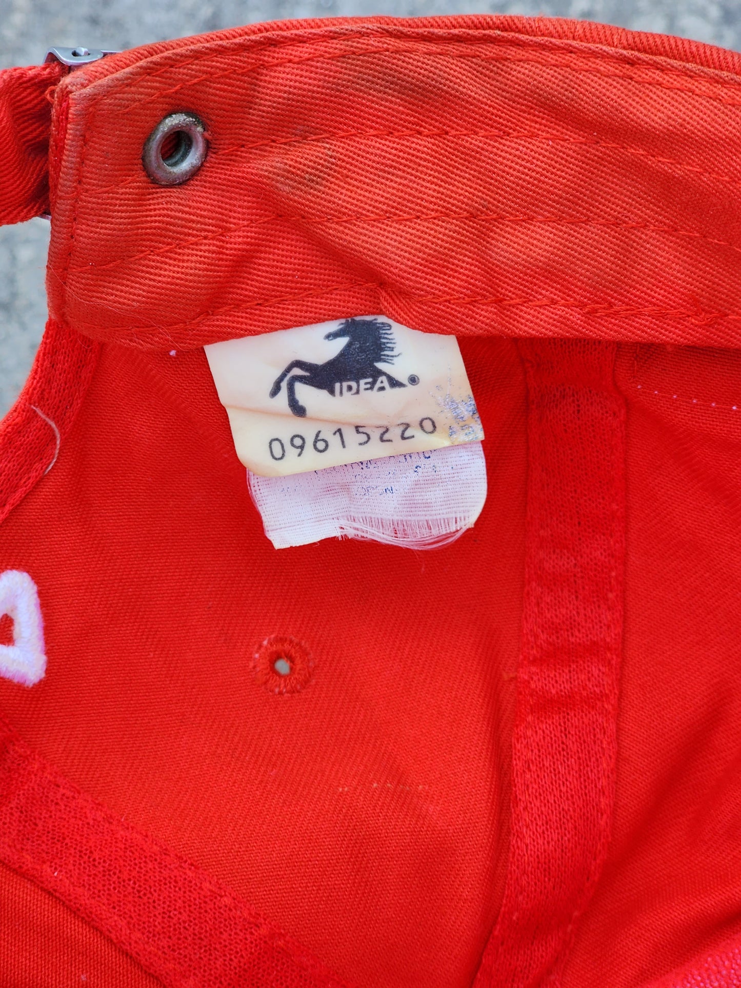 Vintage Official Ferrari X FILA Cap
