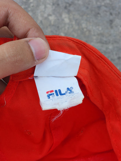 Vintage Official Ferrari X FILA Cap