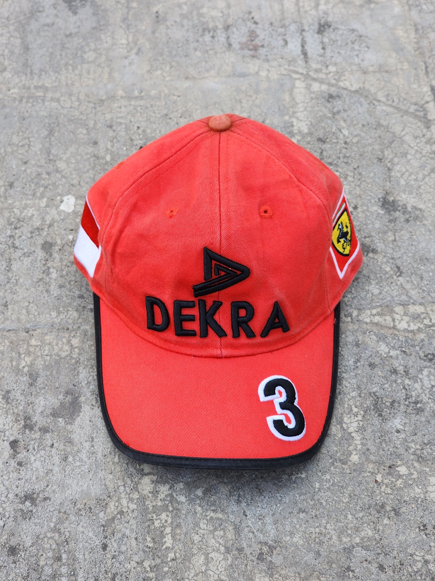 Vintage Ferrari F1 Official Michael Schumacher Collection Dekra Cap