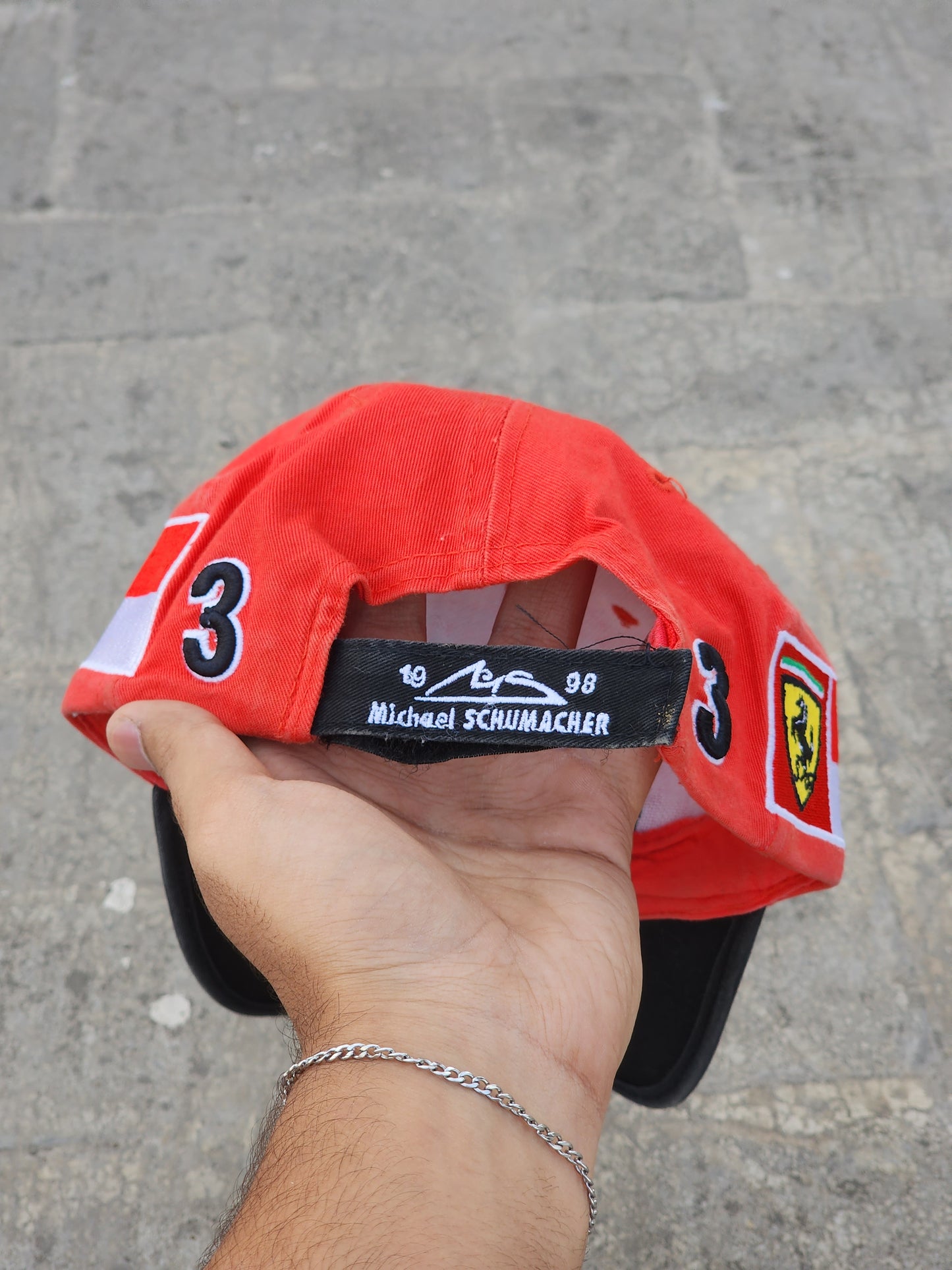 Vintage Ferrari F1 Official Michael Schumacher Collection Dekra Cap