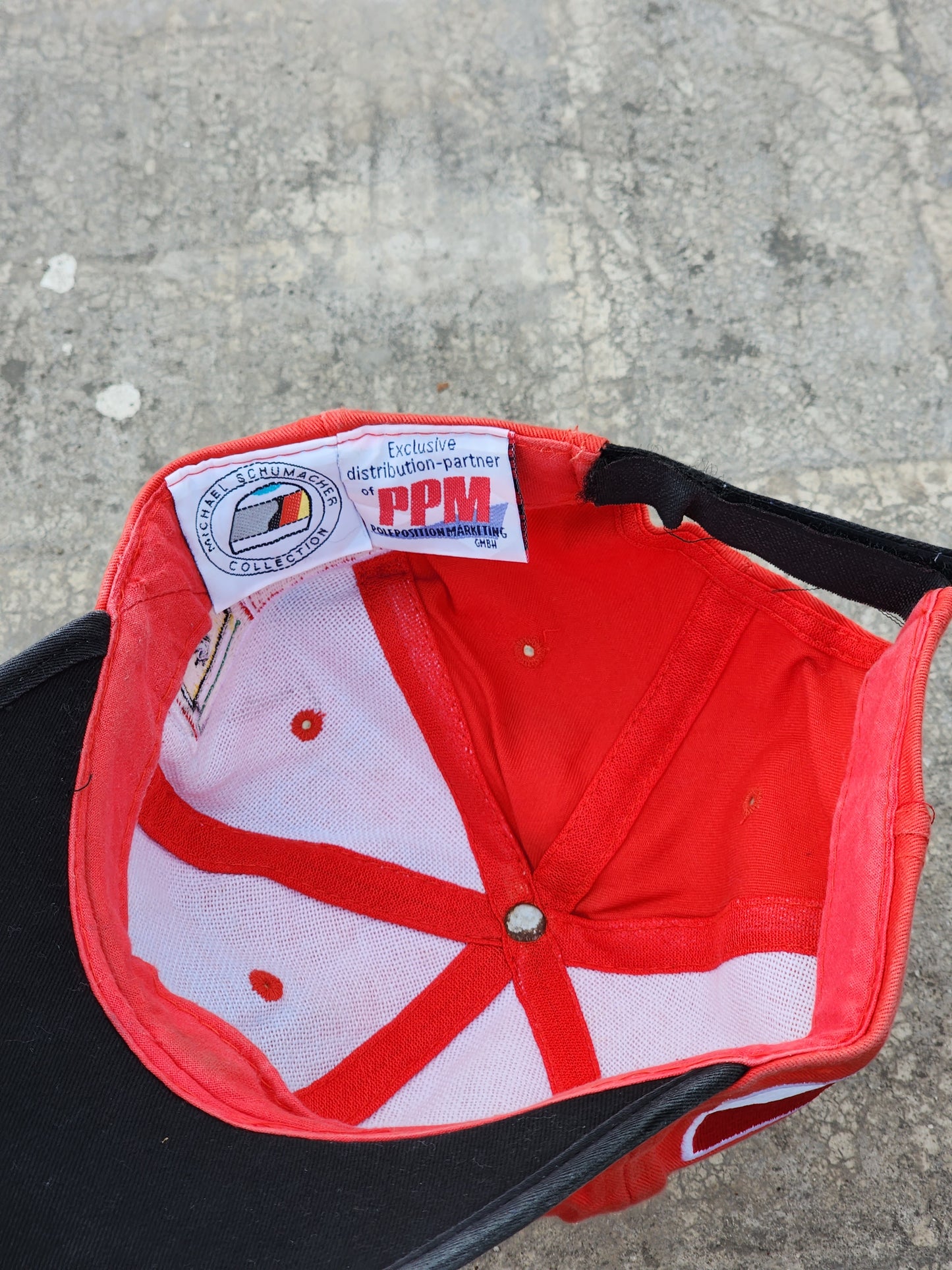 Vintage Ferrari F1 Official Michael Schumacher Collection Dekra Cap