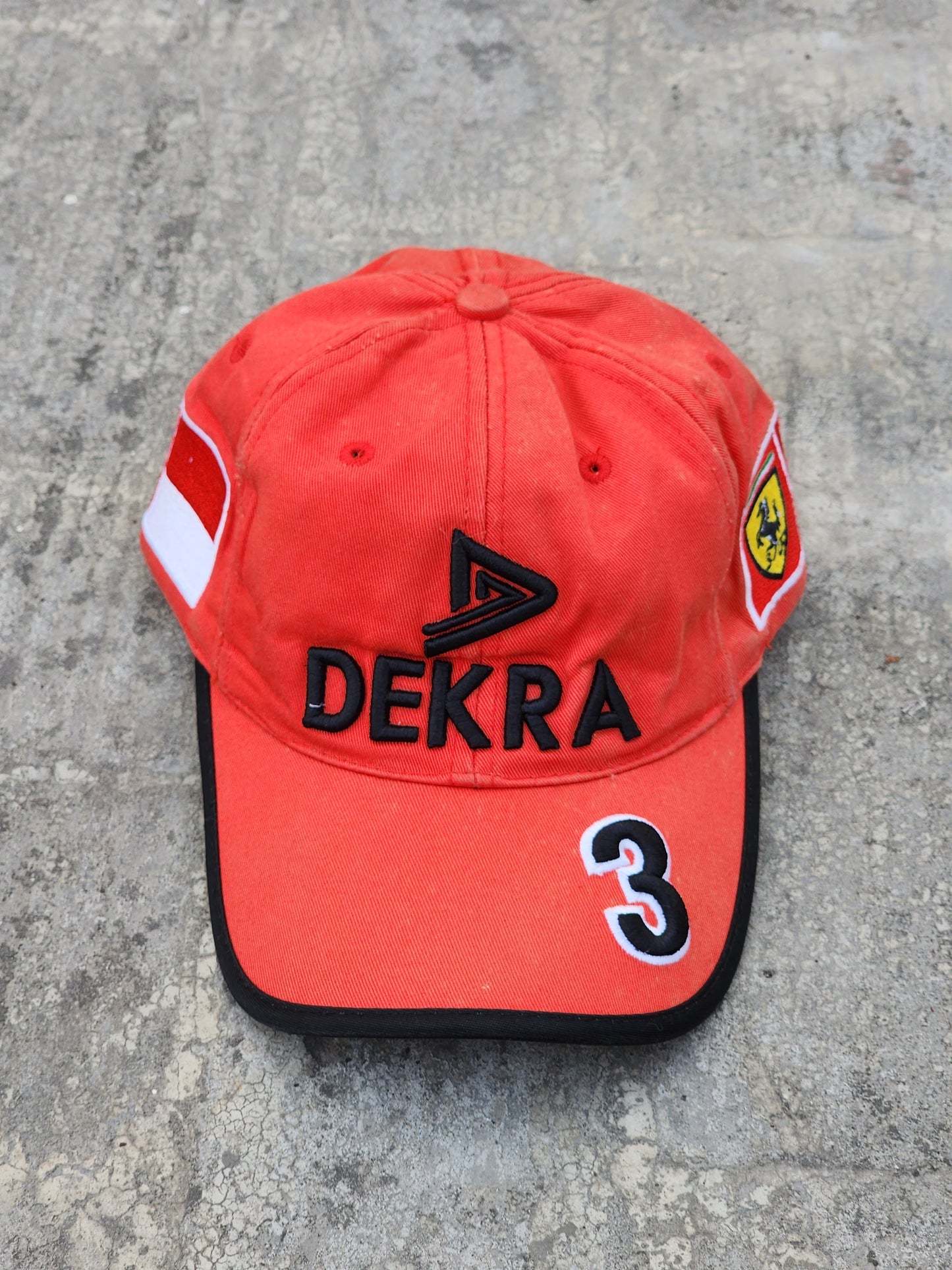 Vintage Official Ferrari F1 Michael Schumacher Collection Dekra Cap