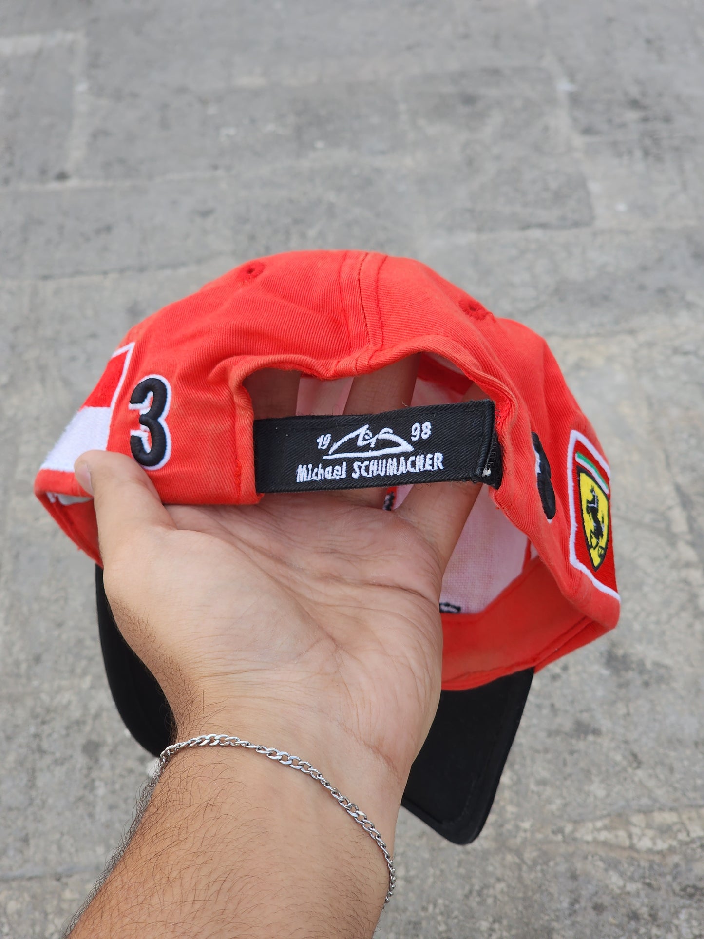 Vintage Official Ferrari F1 Michael Schumacher Collection Dekra Cap