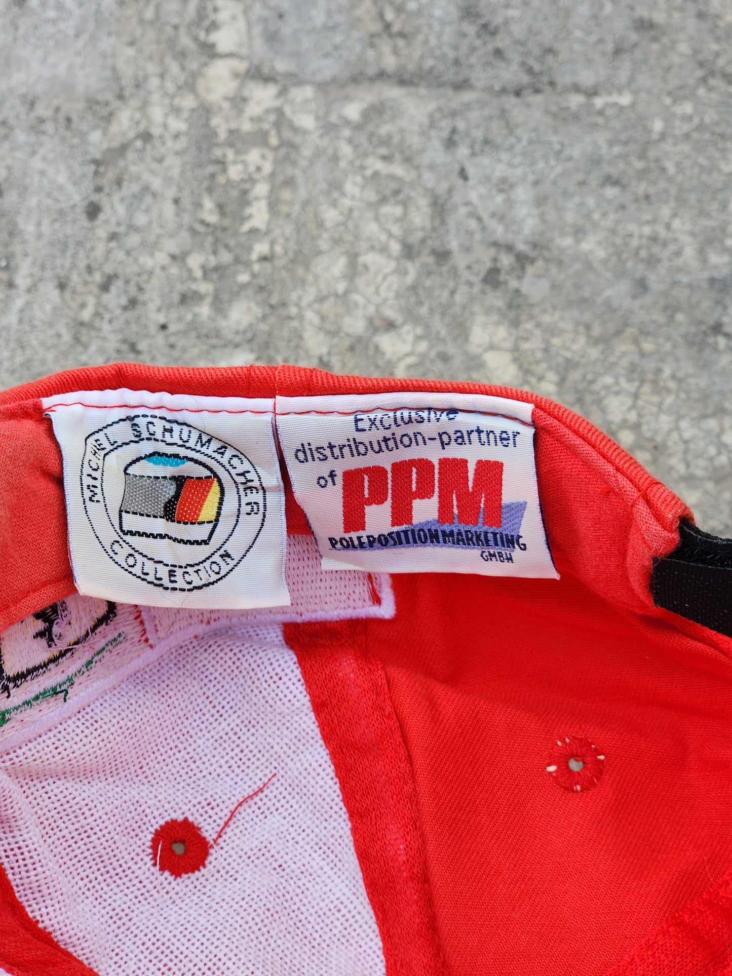 Vintage Official Ferrari F1 Michael Schumacher Collection Dekra Cap