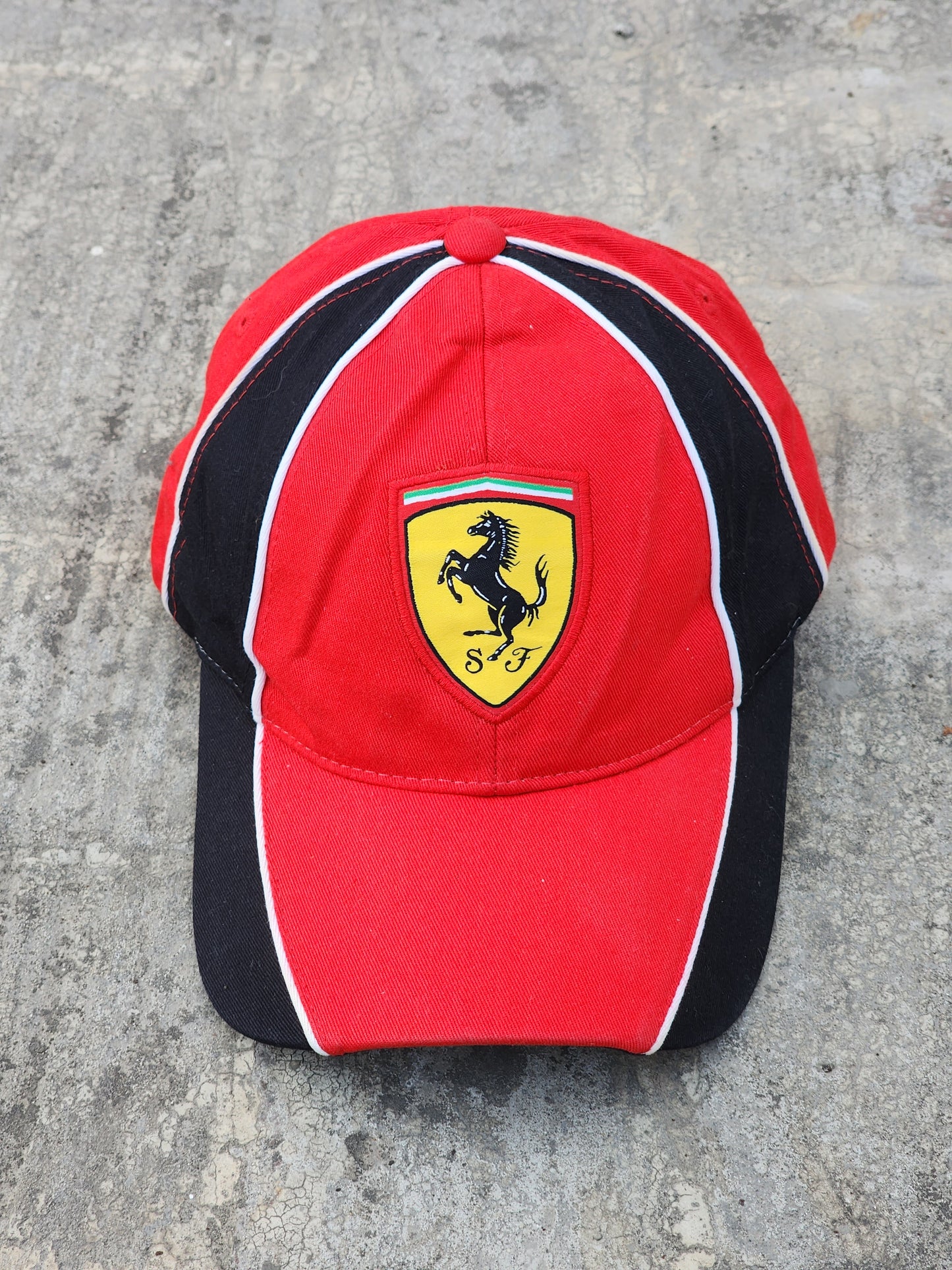 Vintage Ferrari Official Licensed Logo Cap