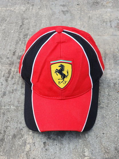 Vintage Ferrari Official Licensed Logo Cap