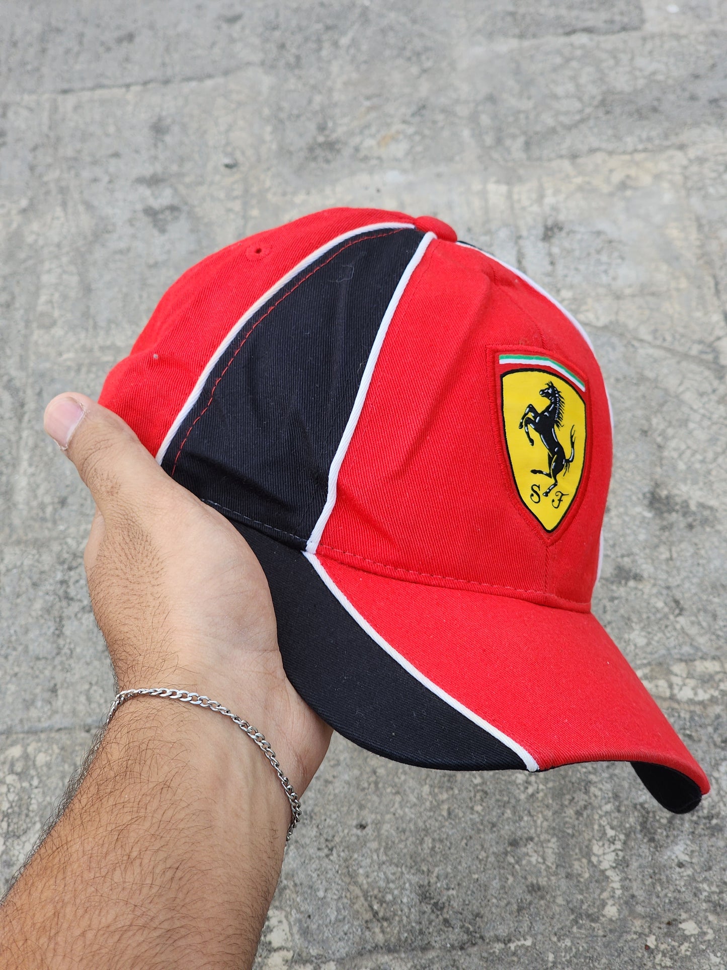 Vintage Ferrari Official Licensed Logo Cap