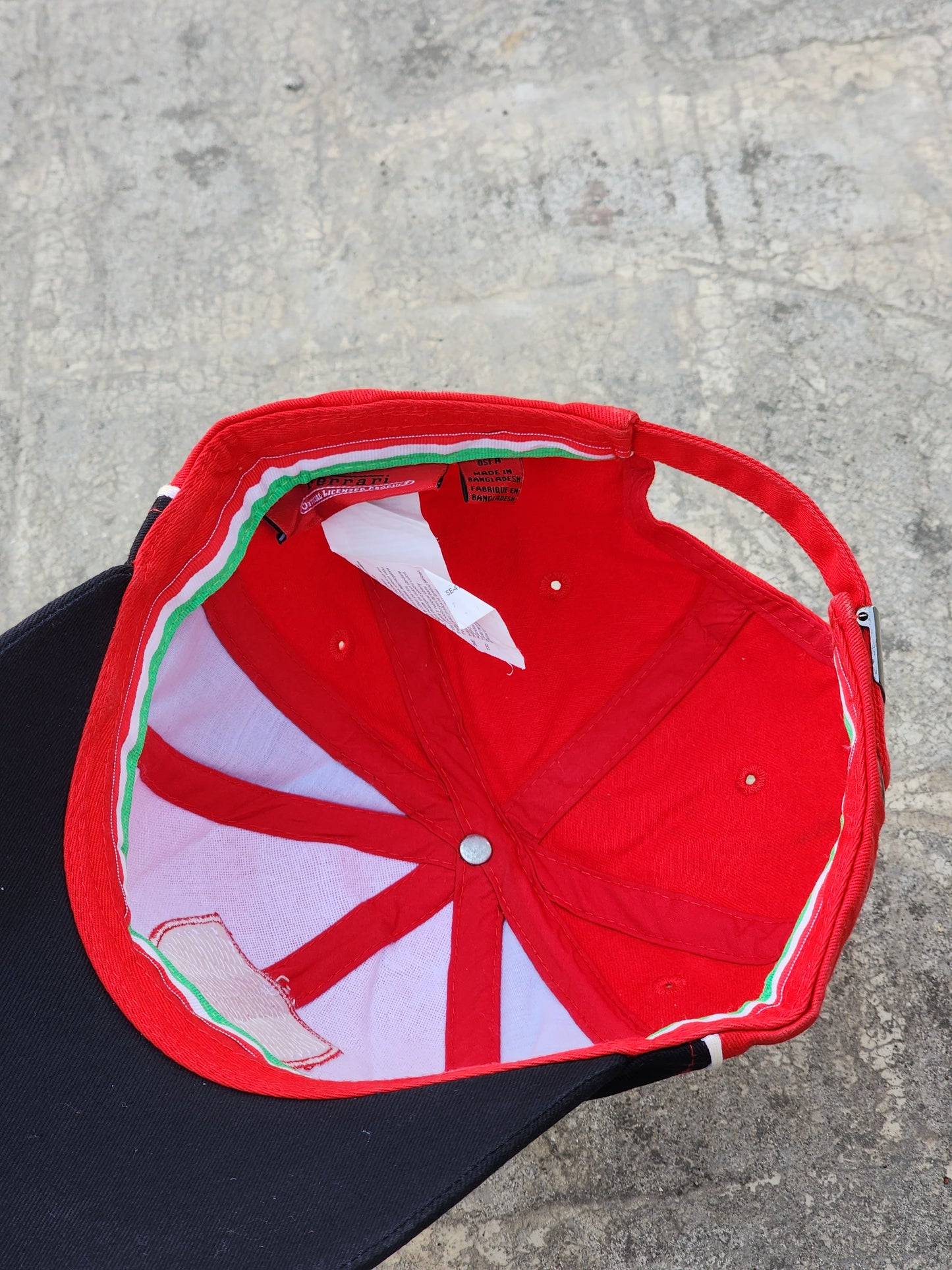 Vintage Ferrari Official Licensed Logo Cap