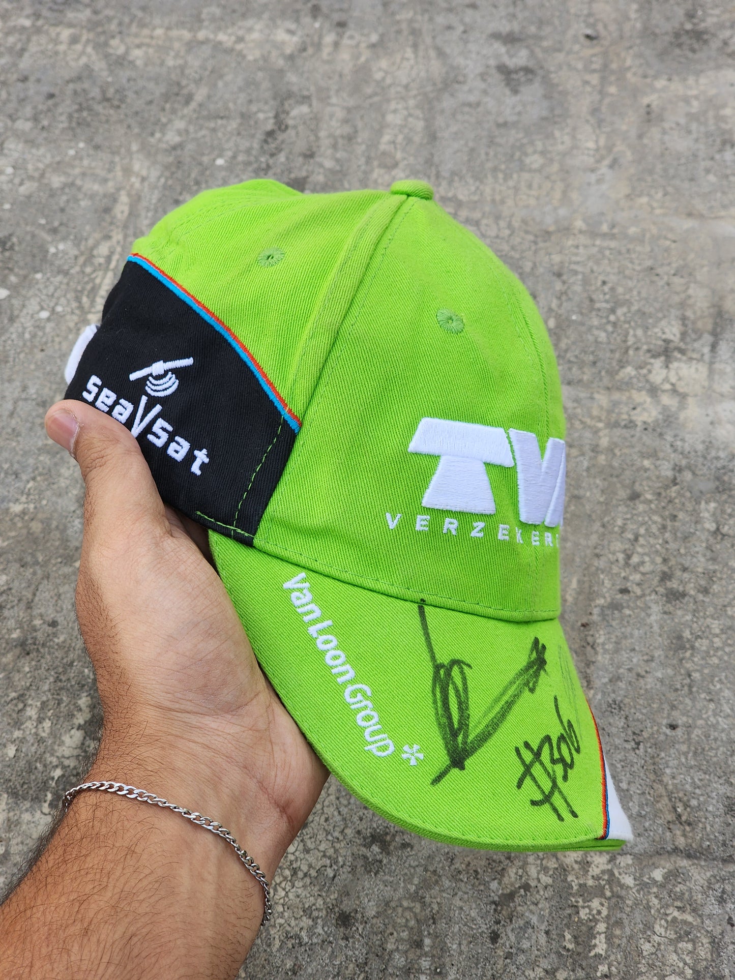Erik Van Loon Signed 2016 Dakar Rally Cap