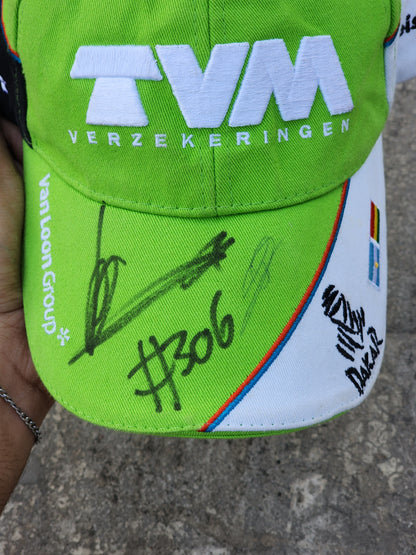 Erik Van Loon Signed 2016 Dakar Rally Cap