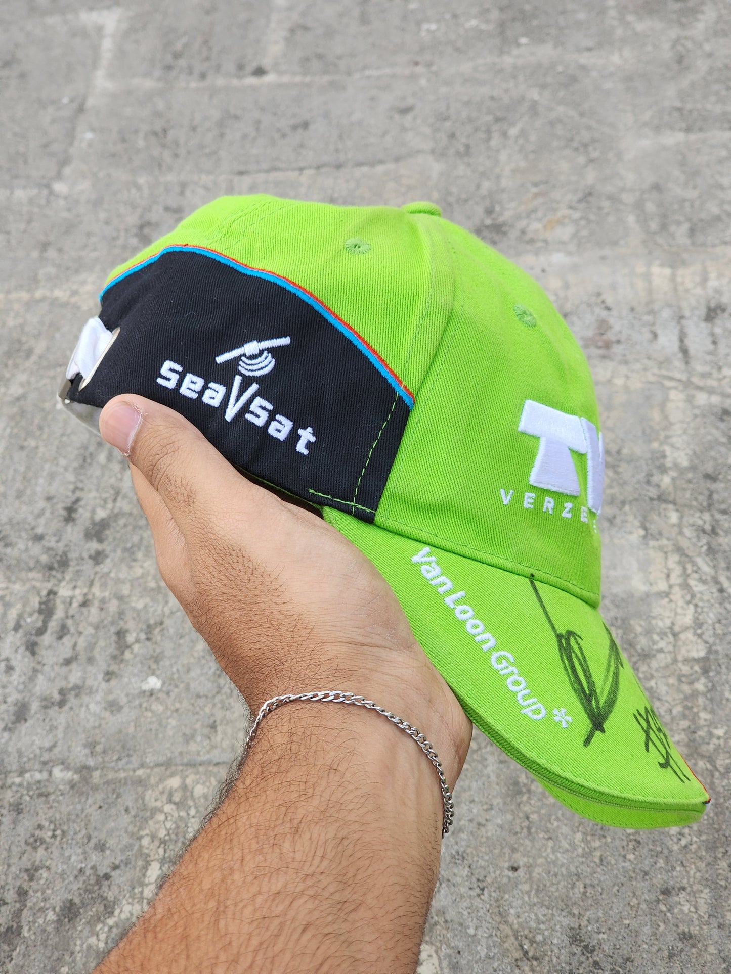 Erik Van Loon Signed 2016 Dakar Rally Cap