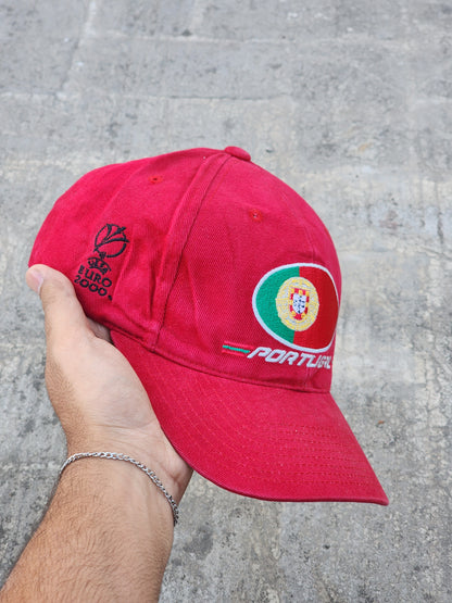 Vintage Adidas Portugal UEFA Euro 2000 Official Cap