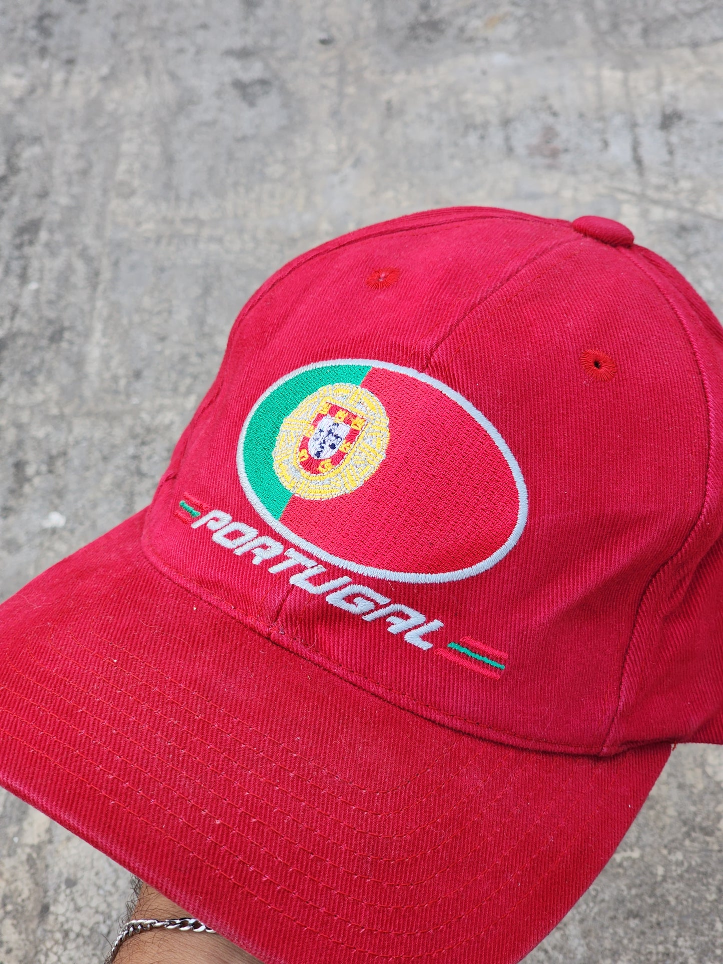 Vintage Adidas Portugal UEFA Euro 2000 Official Cap