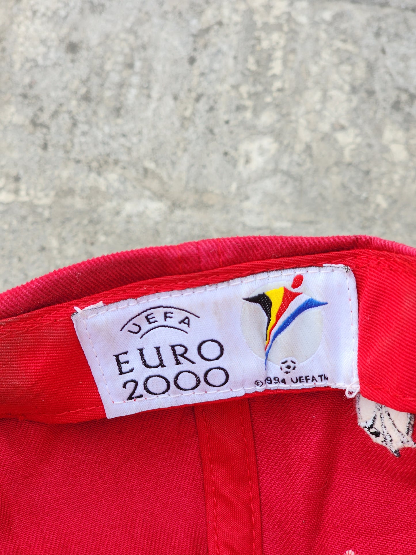 Vintage Adidas Portugal UEFA Euro 2000 Official Cap