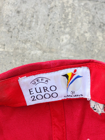 Vintage Adidas Portugal UEFA Euro 2000 Official Cap