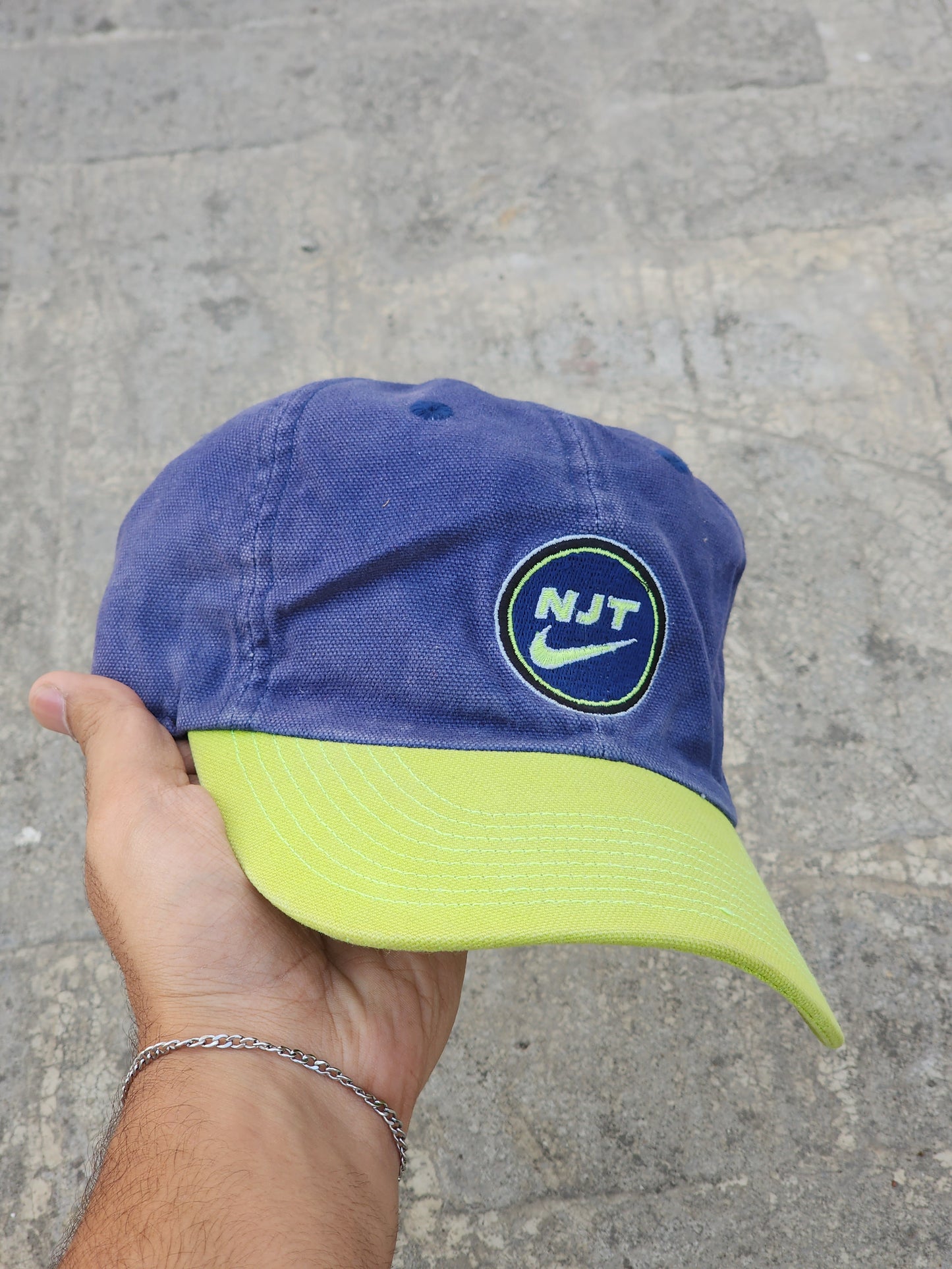 Vintage Nike NJT  Blue/Green Cap