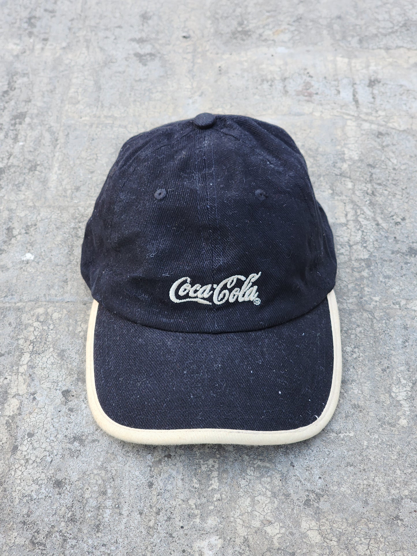 Vintage CocaCola Black/White Cap