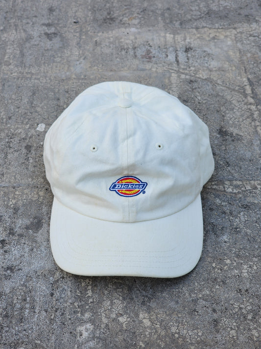 Vintage Dickies Off White Snapback Cap