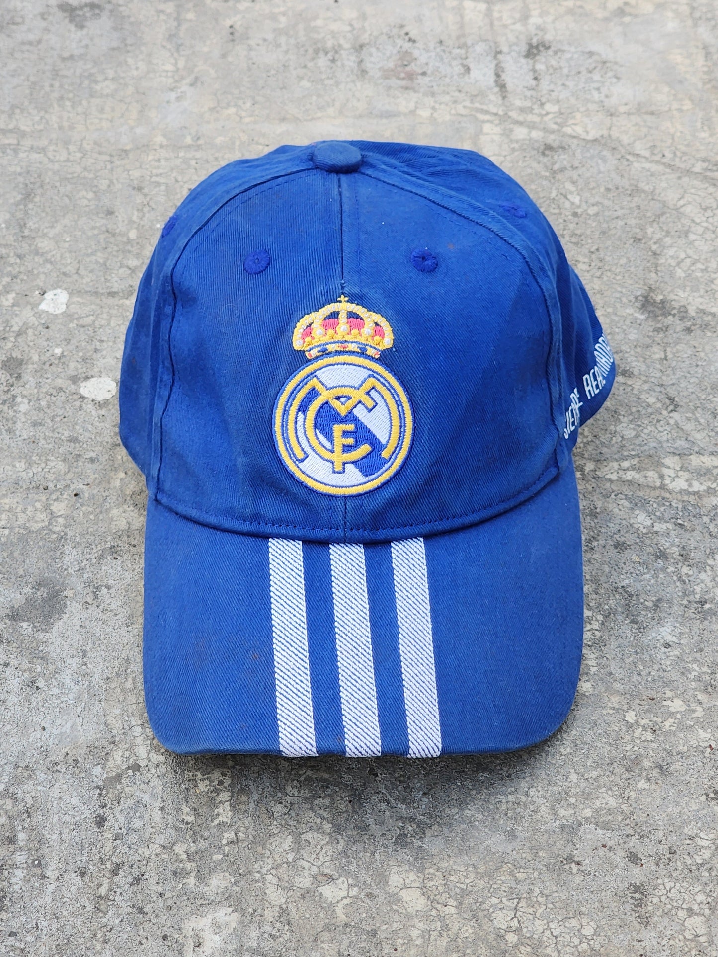 Vintage Official Adidas Real Madrid Blue Cap