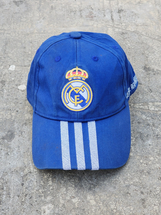 Vintage Official Adidas Real Madrid Blue Cap