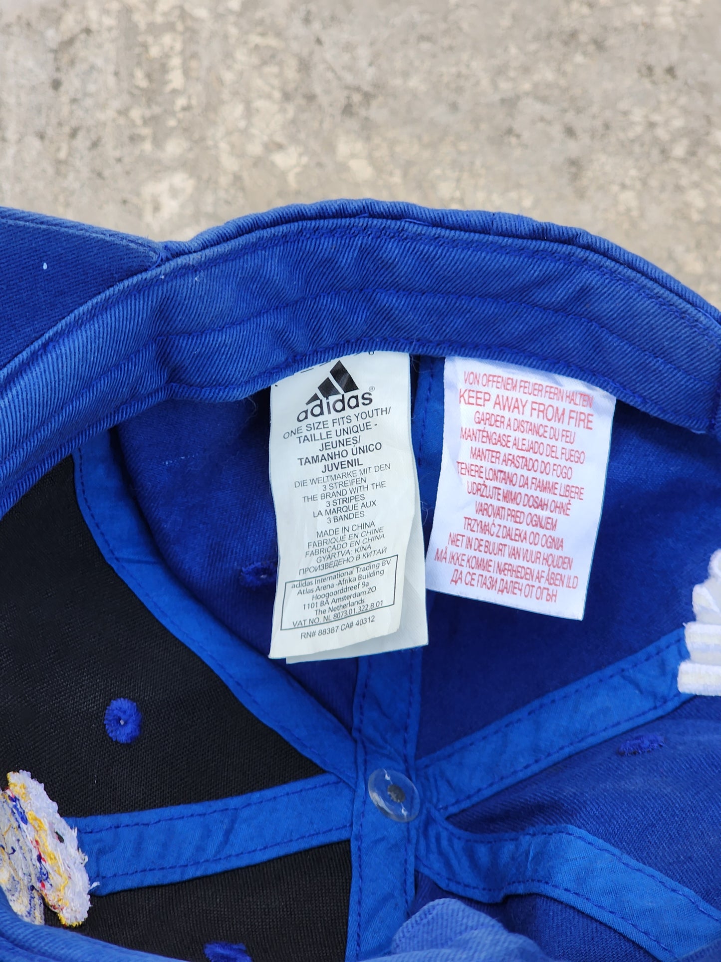Vintage Official Adidas Real Madrid Blue Cap