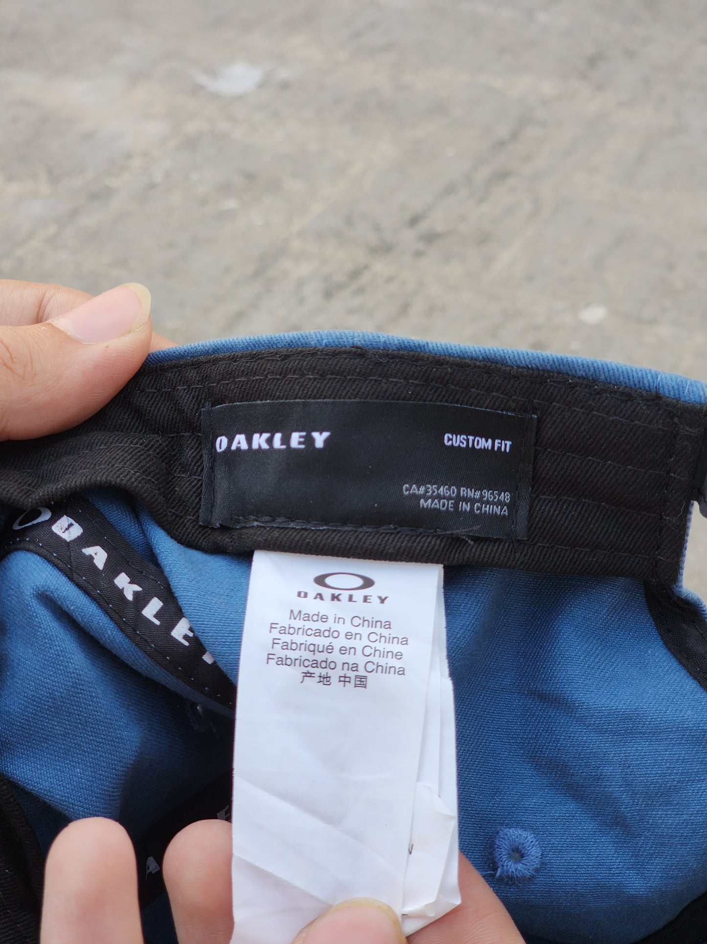 Oakley Washed Blue Cap (Rare)