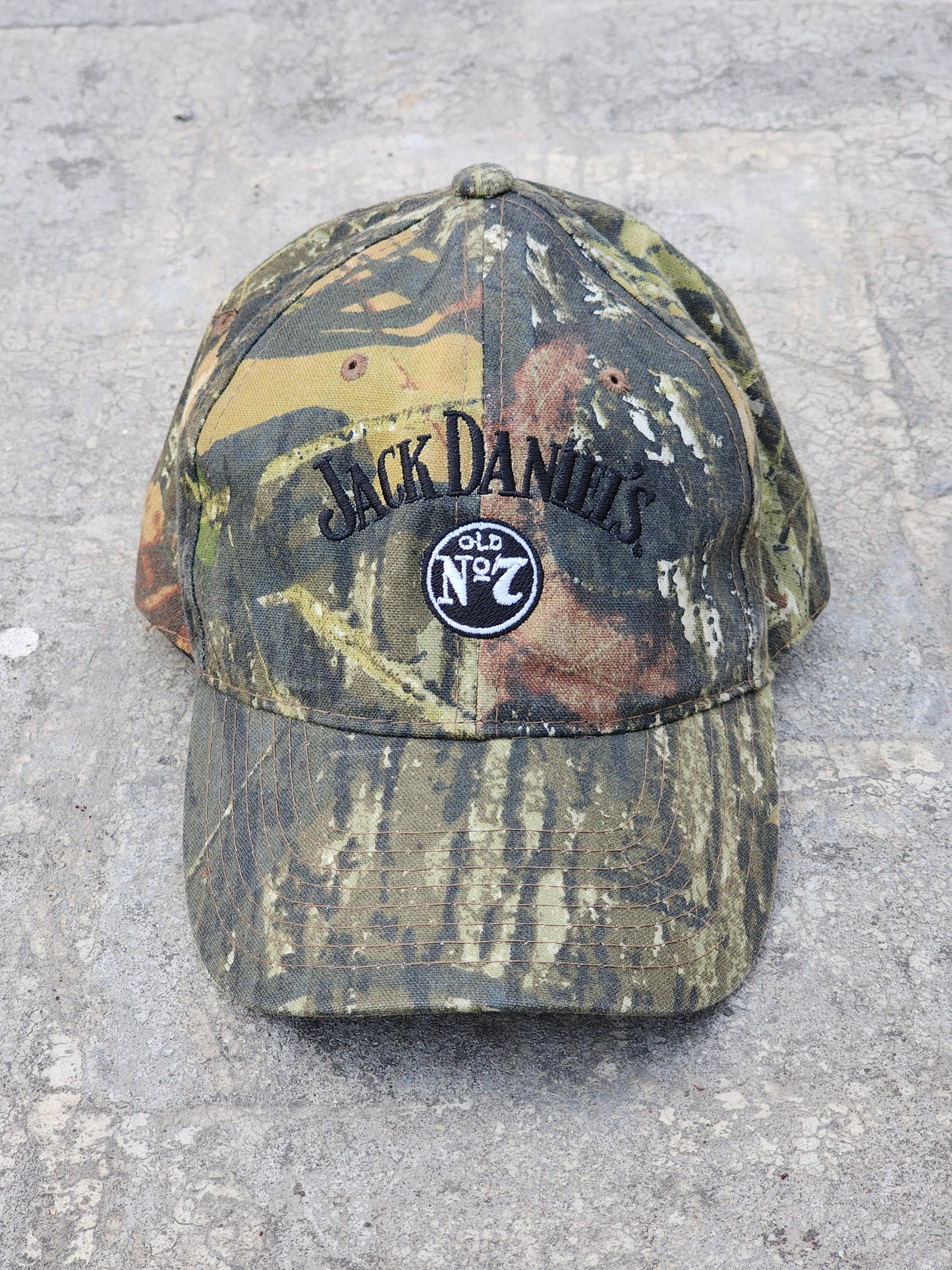 Vintage Jack Daniels Camo Cap