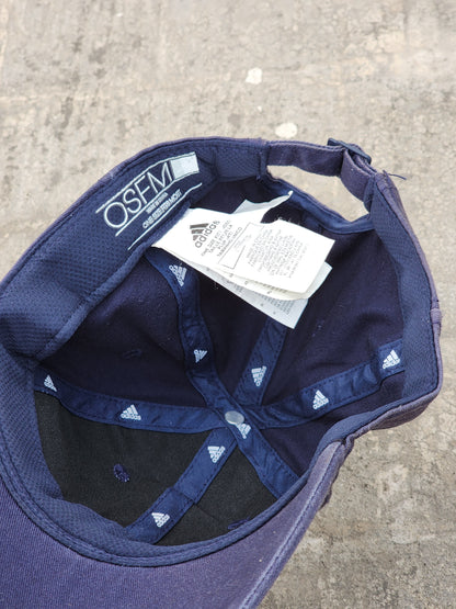 Vintage Adidas Faded Blue Three Stripes Cap